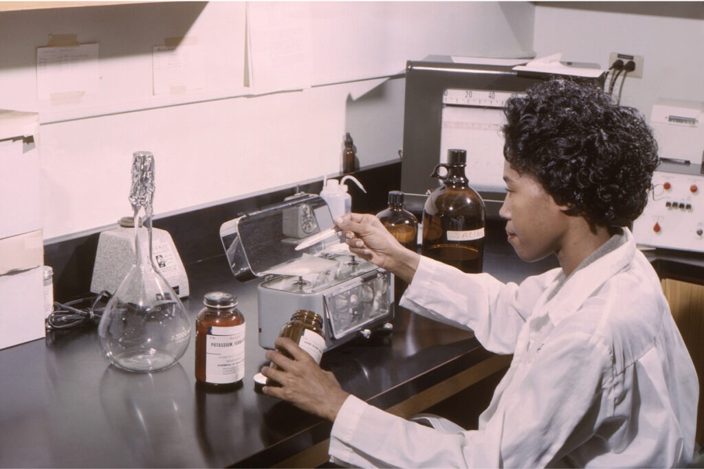 Scientist from the 1960s